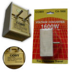 Конвертер напряжения COBY 1600W 220-110V (произ-во China)